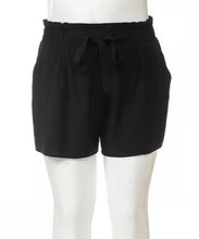 Load image into Gallery viewer, Paperbag Highwaisted Drawstring Shorts (Curvy Collection)