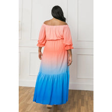 Load image into Gallery viewer, Sweet as Sorbet Maxi Dress (Curvy Collection)