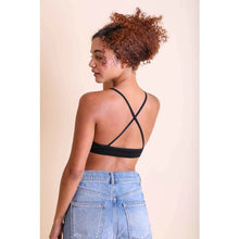 Load image into Gallery viewer, Crochet Halter Bralette (3 colors available)