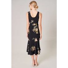 Load image into Gallery viewer, Throw the Bouquet Floral & Flouncy Hem Dress