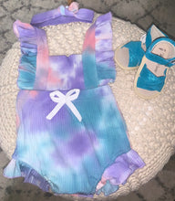 Load image into Gallery viewer, Tie Dye with Me Baby Romper Set
