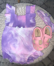 Load image into Gallery viewer, Tie Dye with Me Baby Romper Set