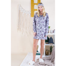 Load image into Gallery viewer, Dusty Leopard Sweatshirt Pullover Dress