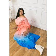 Load image into Gallery viewer, Sweet as Sorbet Maxi Dress (Curvy Collection)