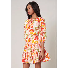 Load image into Gallery viewer, Kailua Floral Print Heartfelt Ruffle Dress