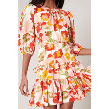 Load image into Gallery viewer, Kailua Floral Print Heartfelt Ruffle Dress
