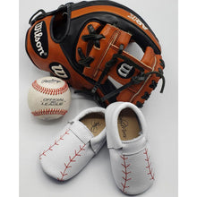 Load image into Gallery viewer, Take me out to the Ballgame! Baseball Moccasins