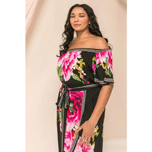 Load image into Gallery viewer, Blossoming Bouquets Dress (Curvy Collection)