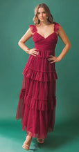 Load image into Gallery viewer, Like a Fine Wine Merlot Maxi Dress
