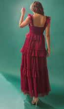 Load image into Gallery viewer, Like a Fine Wine Merlot Maxi Dress