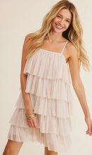 Load image into Gallery viewer, Champagne Toast Tulle Layered Dress