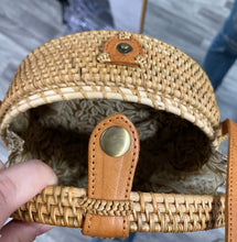Load image into Gallery viewer, The Must Have Round Rattan Bag (Sustainable)