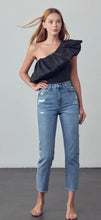 Load image into Gallery viewer, Eternity High Rise Crop Girlfriend Jeans