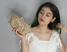 Load image into Gallery viewer, Vintage Glam Mother of Pearl Clutch