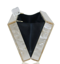 Load image into Gallery viewer, Vintage Glam Mother of Pearl Clutch