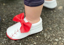 Load image into Gallery viewer, Take me out to the Ballgame! Baseball Moccasins