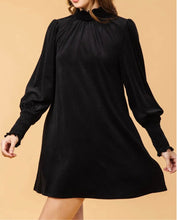 Load image into Gallery viewer, Elegant in Velour Swing Dress (Curvy Collection)