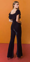 Load image into Gallery viewer, Black Velvet If You Please Jumpsuit