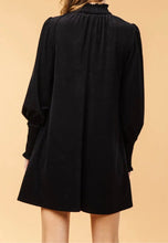 Load image into Gallery viewer, Elegant in Velour Swing Dress (Curvy Collection)