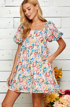Load image into Gallery viewer, Be a Bridgerton Babydoll Floral Dress