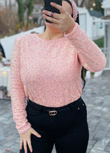 Load image into Gallery viewer, Sparkle & Shine Sequin Bodysuit