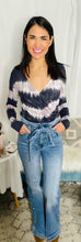 Load image into Gallery viewer, Snazzy Snap High Waisted Paperbag Flare Jeans (2 colors available)