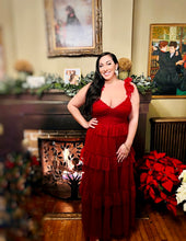 Load image into Gallery viewer, Like a Fine Wine Merlot Maxi Dress
