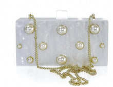 Load image into Gallery viewer, No Grit, No Pearl Acrylic Clutch
