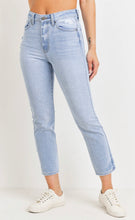 Load image into Gallery viewer, The “It” Jean Light Wash Super High Rise Straight Jean