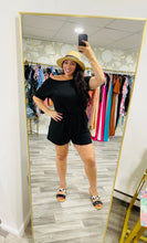 Load image into Gallery viewer, Dreamy Drawstring Brushed Soft Romper (2 colors available)