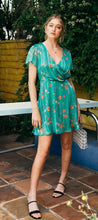 Load image into Gallery viewer, Jaded for You Floral Skater Dress