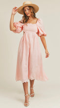 Load image into Gallery viewer, Sweet Countryside Cut-out Scalloped Dress