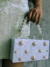 Load image into Gallery viewer, No Grit, No Pearl Acrylic Clutch