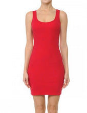 Load image into Gallery viewer, Double Scoop Tank Dress