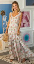 Load image into Gallery viewer, Bed of Roses Flowy Maxi Dress (Curvy Collection)