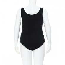 Load image into Gallery viewer, Lace-Up Scoop Neck Tank Bodysuit (Curvy Collection)