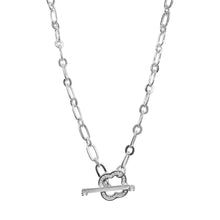 Load image into Gallery viewer, Lucky Crystal Clover Toggle Necklace
