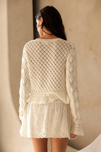 Load image into Gallery viewer, Soft Romance Pointelle Knit Cardigan
