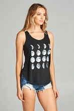 Load image into Gallery viewer, Moon Child Moon Phase Tank Top
