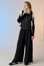 Load image into Gallery viewer, The Emily Reversible Contrast Sherpa Vest
