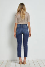 Load image into Gallery viewer, Classic High Rise Straight Crop Jeans
