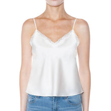 Load image into Gallery viewer, Sweet in Satin Lace Trim Cami Tank (3 colors)
