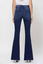 Load image into Gallery viewer, Rolling in the Blues High Rise Side Slit Flare Jean
