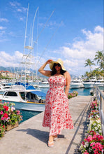 Load image into Gallery viewer, Call me on my Shell Tiered Maxi Dress
