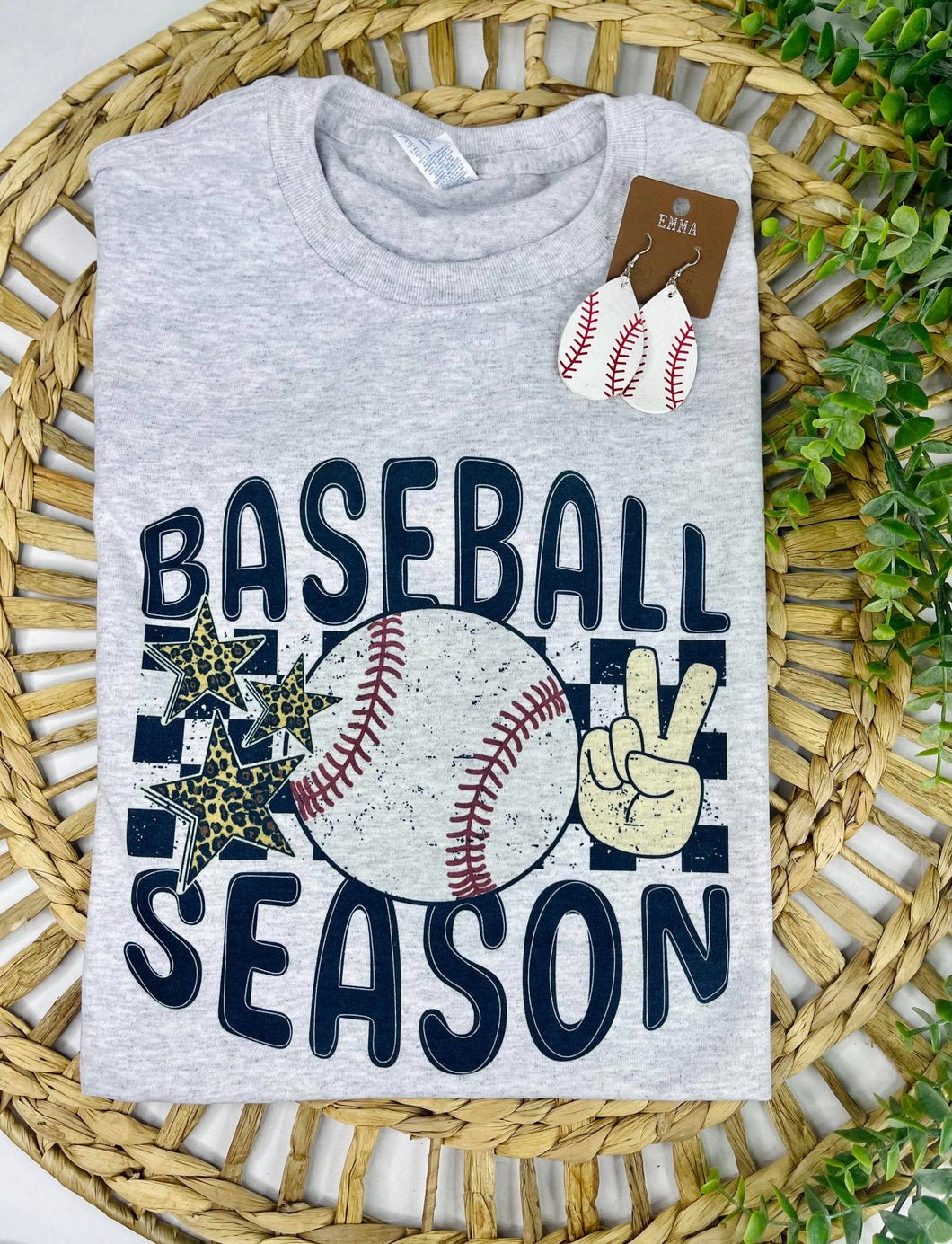 Baseball Season Tee (curvy available)