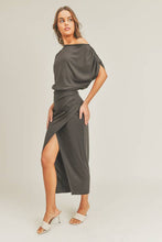 Load image into Gallery viewer, Smoke Show Knit Asymmetrical Dress
