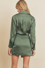 Load image into Gallery viewer, Pretty as a Polka Dot Present Mini Wrap Shirtdress
