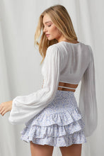 Load image into Gallery viewer, Swedish Spring Floral Mini Skirt
