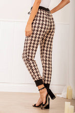 Load image into Gallery viewer, Chic Houndstooth Brushed Joggers
