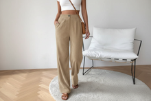 Load image into Gallery viewer, High Waist Corduroy Wide Leg Pants
